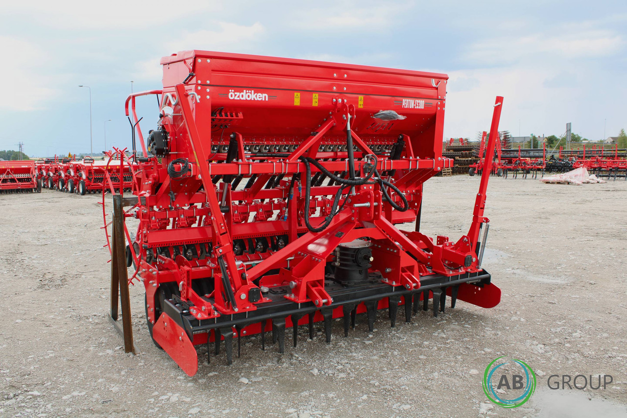 Mounted seed drill combination with power harrow Ozdoken Pertum CS-300 – double disc, rubber roller - Σπαρτική με σβάρνα: φωτογραφία 1 Mounted seed drill combination with power harrow Ozdoken Pertum CS-300 – double disc, rubber roller - Σπαρτική με σβάρνα: φωτογραφία 1