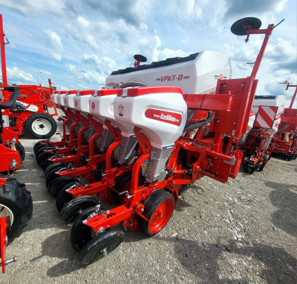 Σπαρτική μηχανή ακριβείας Ozdoken six-row pneumatic precision seeder, VPKT-DG6, PVC fertiliser tank - on stock: φωτογραφία 6