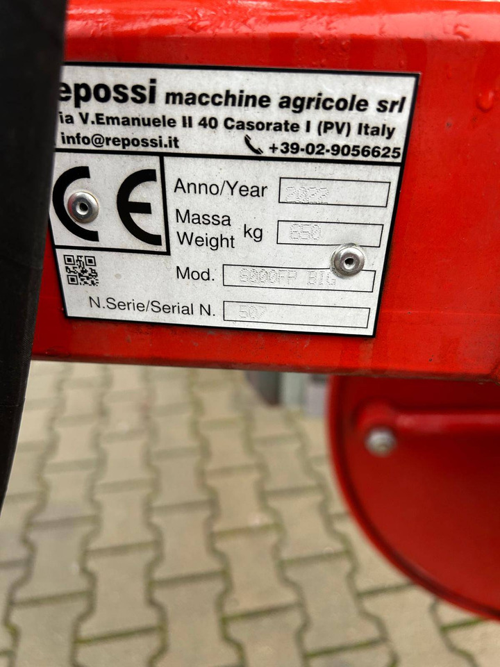 Repossi FP 6000 Big - Χορτοσυλλέκτης: φωτογραφία 3 Repossi FP 6000 Big - Χορτοσυλλέκτης: φωτογραφία 3