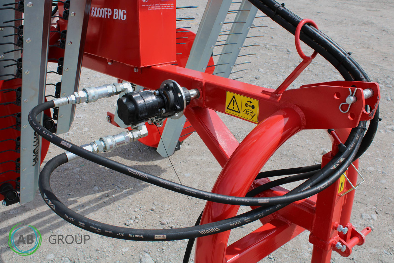 Repossi Repossi FP 6000 Big comb rake - Χορτοσυλλέκτης: φωτογραφία 5 Repossi Repossi FP 6000 Big comb rake - Χορτοσυλλέκτης: φωτογραφία 5