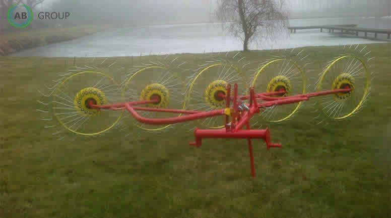 Taret rake-tedder Z 213/1 / PZK-5 - Χορτοσυλλέκτης: φωτογραφία 2 Taret rake-tedder Z 213/1 / PZK-5 - Χορτοσυλλέκτης: φωτογραφία 2