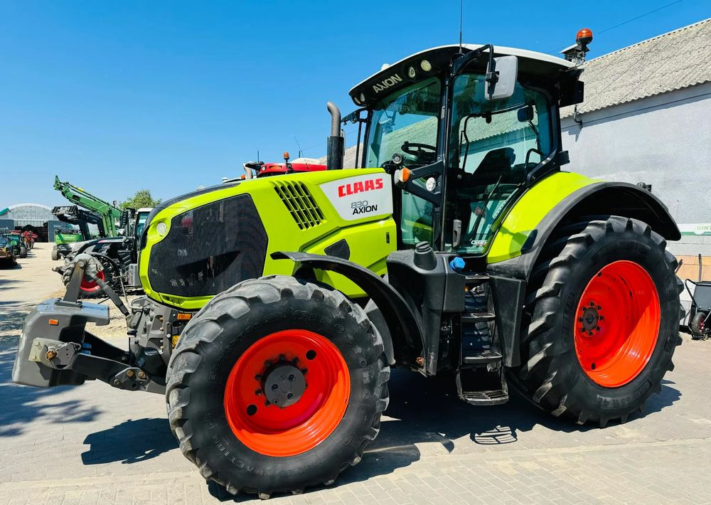 Claas Axion 830 CEBIS - Τρακτέρ: φωτογραφία 4 Claas Axion 830 CEBIS - Τρακτέρ: φωτογραφία 4