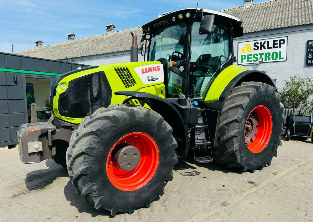 Claas Axion 840 - Τρακτέρ: φωτογραφία 1 Claas Axion 840 - Τρακτέρ: φωτογραφία 1