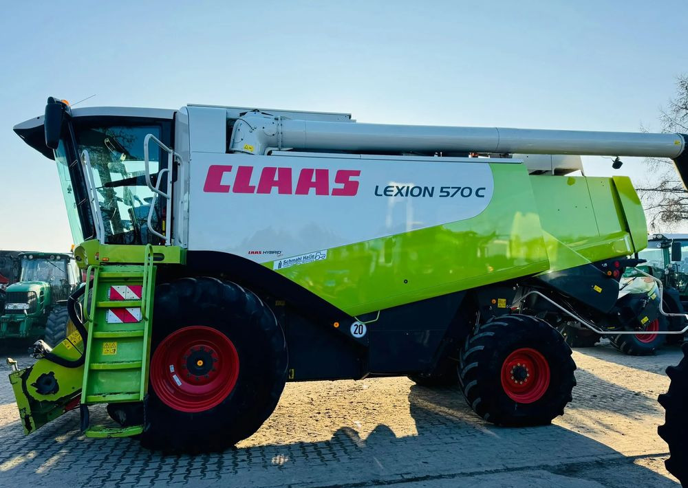 Claas Lexion 570C - Θεριζοαλωνιστική μηχανή: φωτογραφία 1 Claas Lexion 570C - Θεριζοαλωνιστική μηχανή: φωτογραφία 1