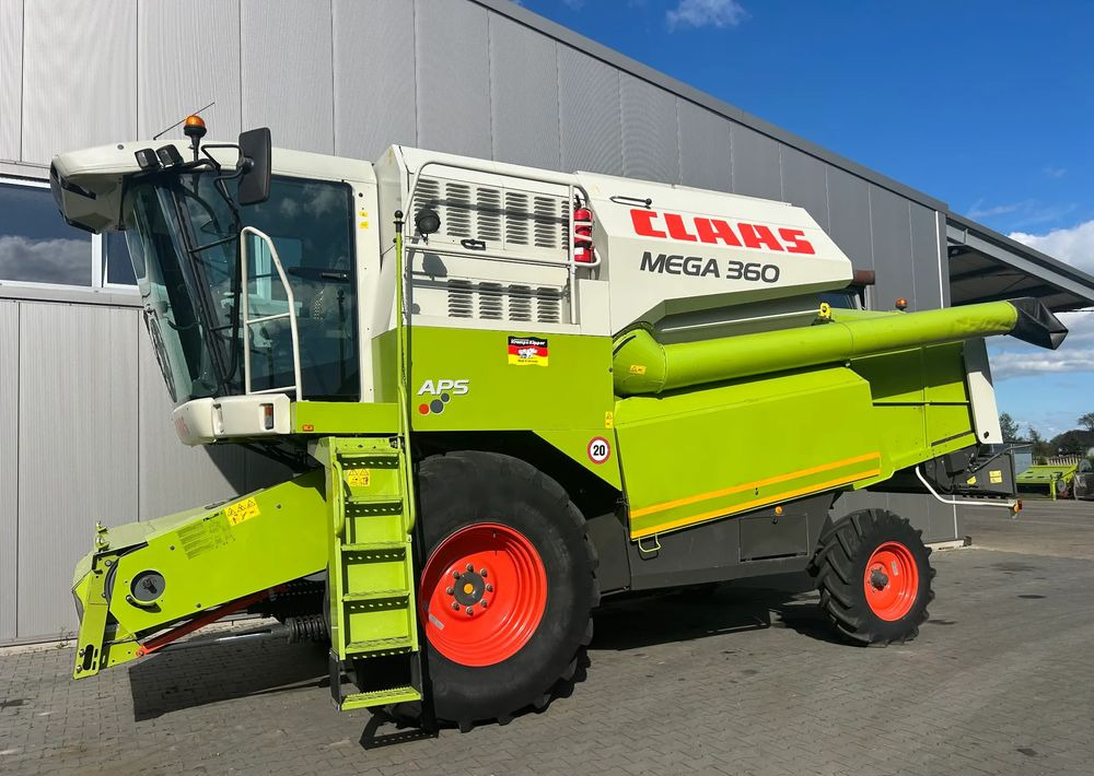Claas Mega 360 - Θεριζοαλωνιστική μηχανή: φωτογραφία 1 Claas Mega 360 - Θεριζοαλωνιστική μηχανή: φωτογραφία 1
