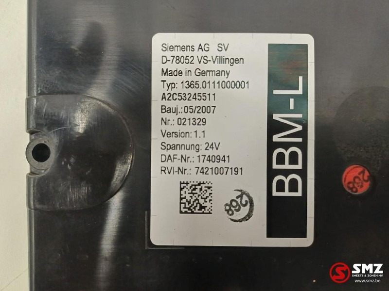 DAF Occ ECU BBM-L regeleenheid DAF - Ηλεκτρονική μονάδα ελέγχου για Φορτηγό: φωτογραφία 4 DAF Occ ECU BBM-L regeleenheid DAF - Ηλεκτρονική μονάδα ελέγχου για Φορτηγό: φωτογραφία 4