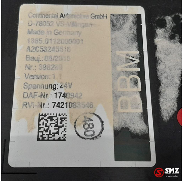 DAF Occ ECU BBM regeleenheid DAF - Ηλεκτρονική μονάδα ελέγχου για Φορτηγό: φωτογραφία 5 DAF Occ ECU BBM regeleenheid DAF - Ηλεκτρονική μονάδα ελέγχου για Φορτηγό: φωτογραφία 5