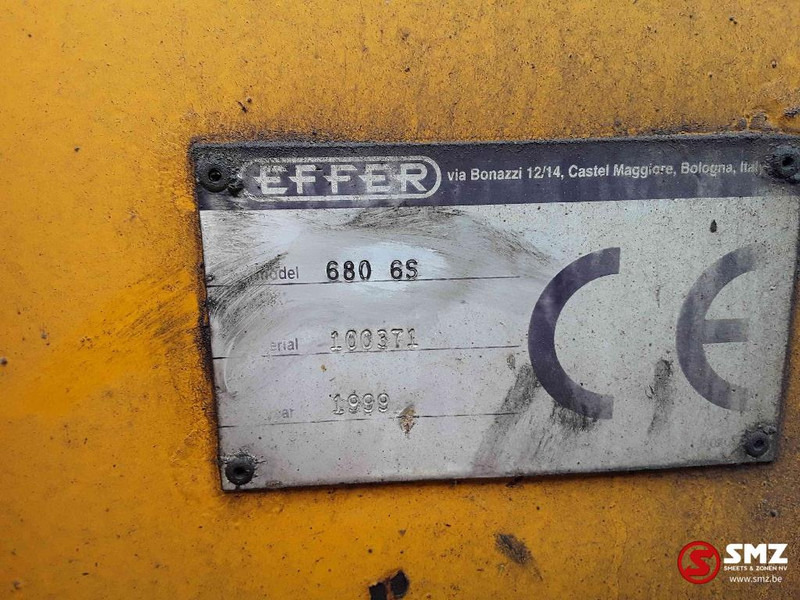 EFFER Occ Autolaadkraan Effer 680 6S + radio remote - Μπούμα: φωτογραφία 4 EFFER Occ Autolaadkraan Effer 680 6S + radio remote - Μπούμα: φωτογραφία 4