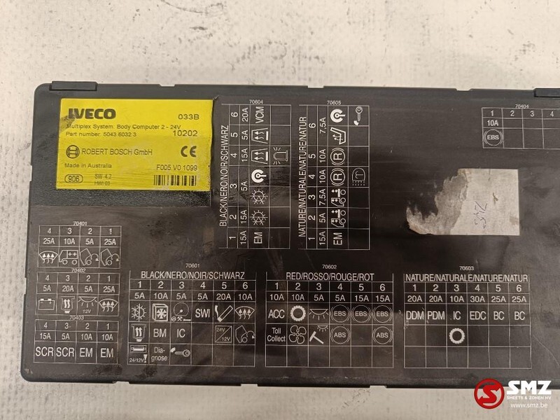 Iveco Occ Ecu Multiplex System body computer Iveco - Ηλεκτρονική μονάδα ελέγχου για Φορτηγό: φωτογραφία 3 Iveco Occ Ecu Multiplex System body computer Iveco - Ηλεκτρονική μονάδα ελέγχου για Φορτηγό: φωτογραφία 3