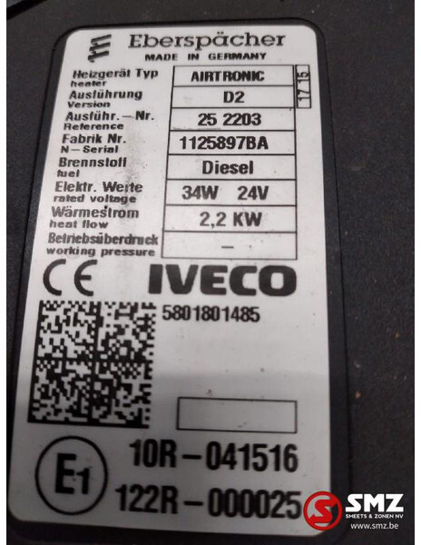 Iveco Occ standverwarming Airtronic D2 - Θέρμανση/ Εξαερισμός για Φορτηγό: φωτογραφία 3 Iveco Occ standverwarming Airtronic D2 - Θέρμανση/ Εξαερισμός για Φορτηγό: φωτογραφία 3