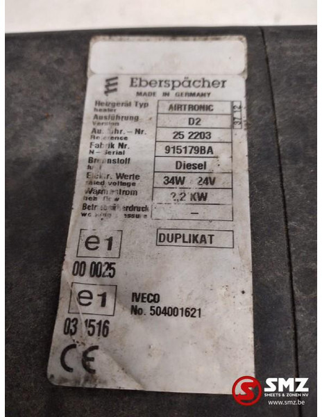 Iveco Occ standverwarming Airtronic D2 - Θέρμανση/ Εξαερισμός για Φορτηγό: φωτογραφία 3 Iveco Occ standverwarming Airtronic D2 - Θέρμανση/ Εξαερισμός για Φορτηγό: φωτογραφία 3