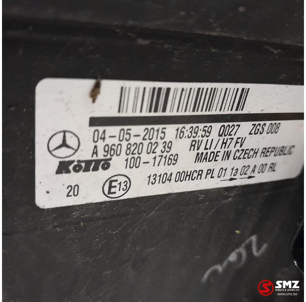 Mercedes-Benz Occ koplamp links Mercedes - Προβολέας για Φορτηγό: φωτογραφία 3 Mercedes-Benz Occ koplamp links Mercedes - Προβολέας για Φορτηγό: φωτογραφία 3