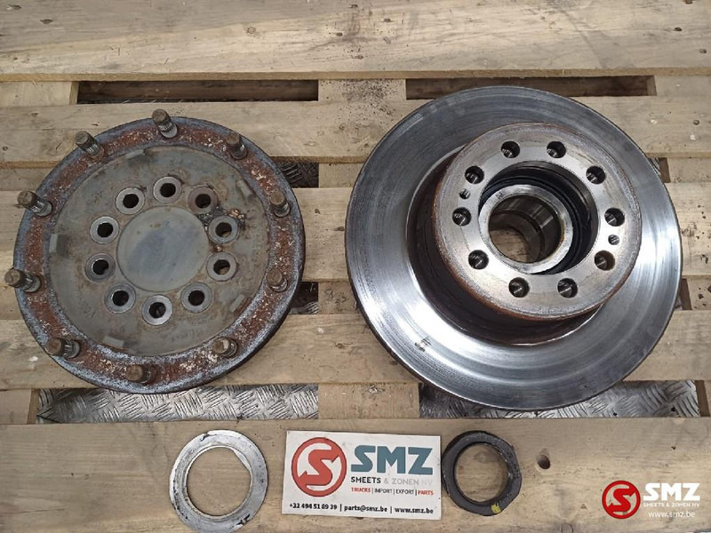 Mercedes-Benz Occ remschijf + wielnaafflens vooras Mercedes - Δίσκος φρένων για Φορτηγό: φωτογραφία 1 Mercedes-Benz Occ remschijf + wielnaafflens vooras Mercedes - Δίσκος φρένων για Φορτηγό: φωτογραφία 1
