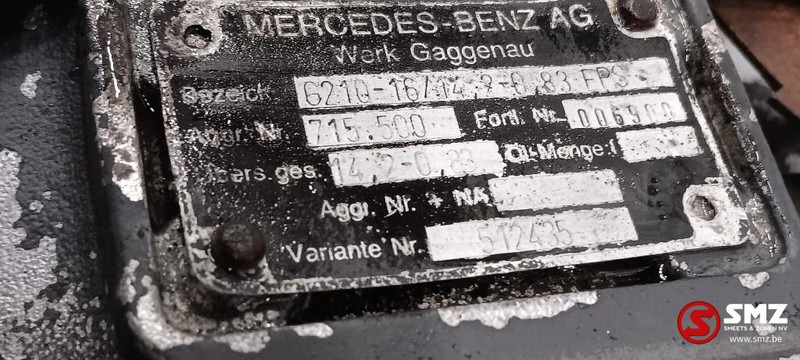 Mercedes-Benz Occ versnellingsbak G210-16 Mercedes - Κιβώτιο ταχυτήτων για Φορτηγό: φωτογραφία 5 Mercedes-Benz Occ versnellingsbak G210-16 Mercedes - Κιβώτιο ταχυτήτων για Φορτηγό: φωτογραφία 5