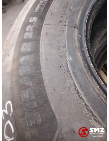 Michelin Occ vrachtwagenband Michelin 315/80R22.5 - Ελαστικό για Φορτηγό: φωτογραφία 3 Michelin Occ vrachtwagenband Michelin 315/80R22.5 - Ελαστικό για Φορτηγό: φωτογραφία 3