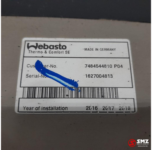 Renault Occ standverwarming Air Top Evo 2000 Renault - Θέρμανση/ Εξαερισμός για Φορτηγό: φωτογραφία 5 Renault Occ standverwarming Air Top Evo 2000 Renault - Θέρμανση/ Εξαερισμός για Φορτηγό: φωτογραφία 5