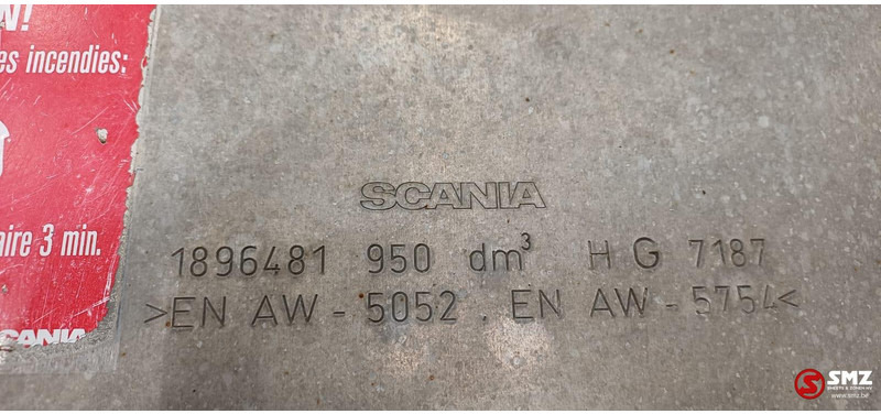 Scania Occ brandstoftank 950L Scania - Ρεζερβουάρ καυσίμου για Φορτηγό: φωτογραφία 5 Scania Occ brandstoftank 950L Scania - Ρεζερβουάρ καυσίμου για Φορτηγό: φωτογραφία 5