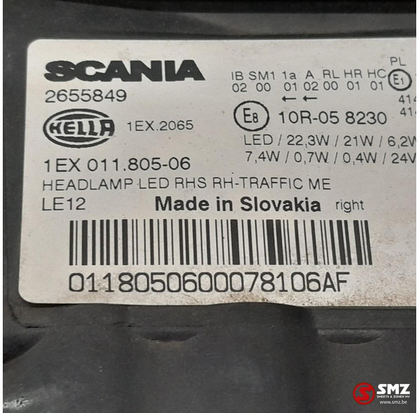 Scania Occ koplamp rechts Scania - Προβολέας για Φορτηγό: φωτογραφία 3 Scania Occ koplamp rechts Scania - Προβολέας για Φορτηγό: φωτογραφία 3