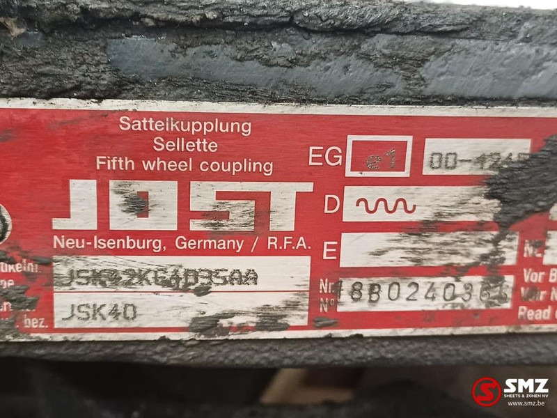 Jost Occ koppelschotel JSK40 JOST - Πέμπτος τροχός για Φορτηγό: φωτογραφία 5 Jost Occ koppelschotel JSK40 JOST - Πέμπτος τροχός για Φορτηγό: φωτογραφία 5