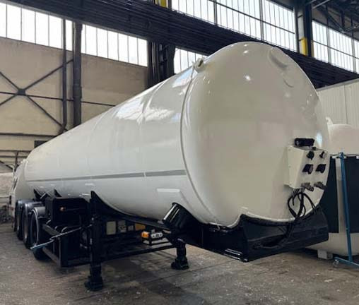 CRYOLOR Gas tank semi-trailer cryogenic used for nitrogen, argon, oxygen, LIN, LOX, LAR. - Επικαθήμενο βυτίο: φωτογραφία 1 CRYOLOR Gas tank semi-trailer cryogenic used for nitrogen, argon, oxygen, LIN, LOX, LAR. - Επικαθήμενο βυτίο: φωτογραφία 1