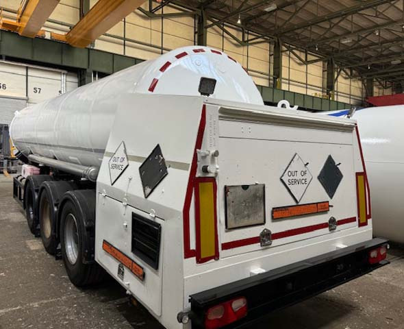 CRYOLOR Gas tank semi-trailer cryogenic used for nitrogen, argon, oxygen, LIN, LOX, LAR. - Επικαθήμενο βυτίο: φωτογραφία 4 CRYOLOR Gas tank semi-trailer cryogenic used for nitrogen, argon, oxygen, LIN, LOX, LAR. - Επικαθήμενο βυτίο: φωτογραφία 4