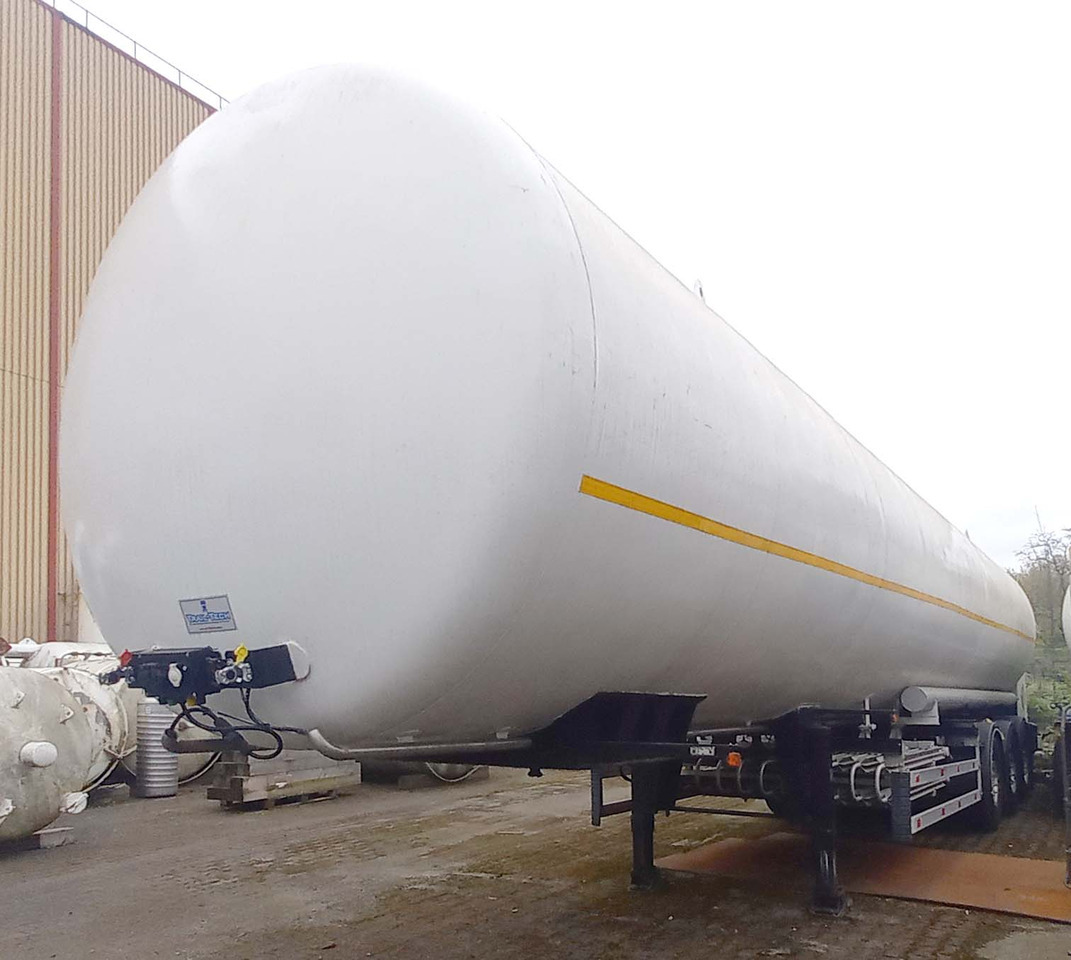 Cryocan Gas tank cryogenic semi-trailer used for LNG Methane - Επικαθήμενο βυτίο: φωτογραφία 1 Cryocan Gas tank cryogenic semi-trailer used for LNG Methane - Επικαθήμενο βυτίο: φωτογραφία 1