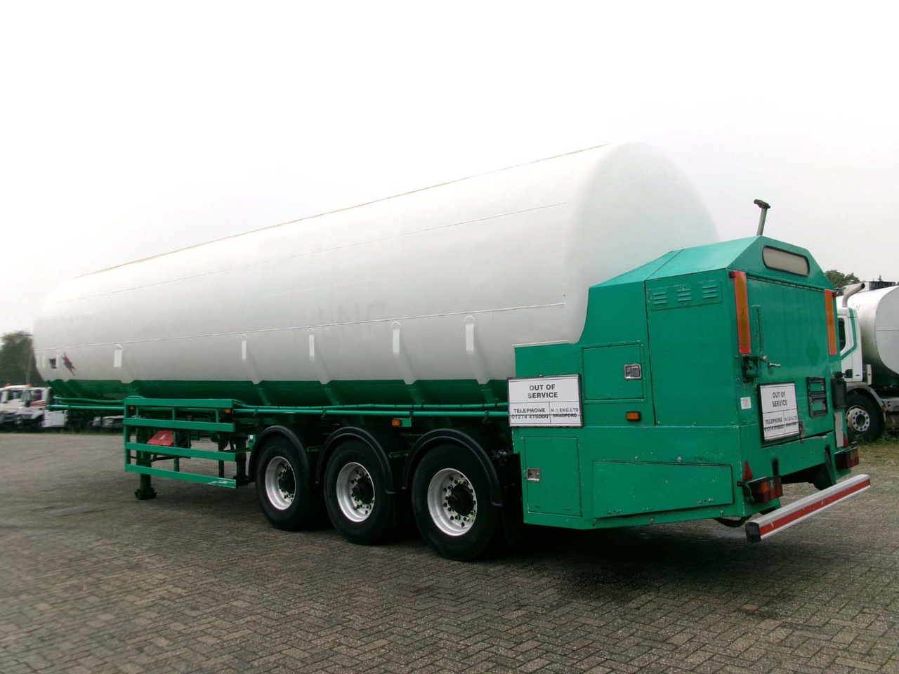 M1 Engineering LNG Methan Methane Gas Cryogenic - Επικαθήμενο βυτίο: φωτογραφία 4 M1 Engineering LNG Methan Methane Gas Cryogenic - Επικαθήμενο βυτίο: φωτογραφία 4