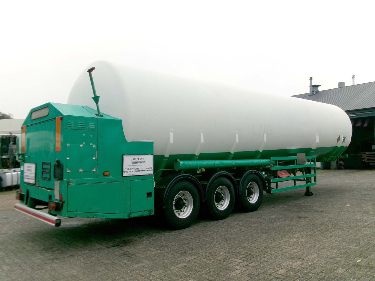 M1 Engineering LNG Methan Methane Gas Cryogenic - Επικαθήμενο βυτίο: φωτογραφία 3 M1 Engineering LNG Methan Methane Gas Cryogenic - Επικαθήμενο βυτίο: φωτογραφία 3