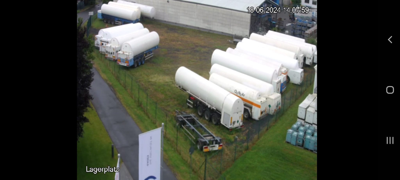 Κοινοτικο όχημα/ Ειδικό όχημα Messer Griesheim Tank semi-trailer LNG/CNG filling station Methan Gas Cryogenic: φωτογραφία 30
