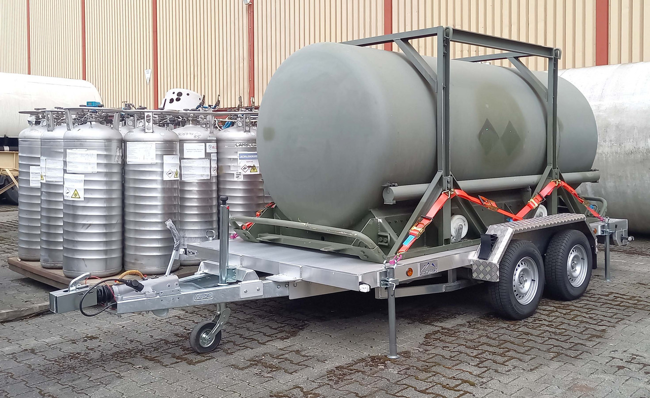 New Aurepa ADR Trailer tank nitrogen, oxygen, argon, gas, cryogenics CRYOBASE tanker - Ρυμούλκα βυτίο: φωτογραφία 1 New Aurepa ADR Trailer tank nitrogen, oxygen, argon, gas, cryogenics CRYOBASE tanker - Ρυμούλκα βυτίο: φωτογραφία 1