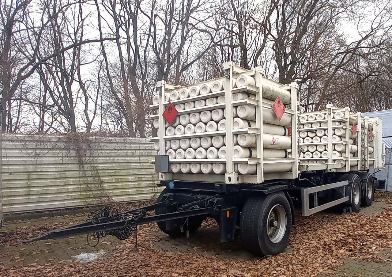SAMRO Gas semi-trailer tube used for CNG Methane Erdgas 200 Bar - Τρέιλερ: φωτογραφία 1 SAMRO Gas semi-trailer tube used for CNG Methane Erdgas 200 Bar - Τρέιλερ: φωτογραφία 1