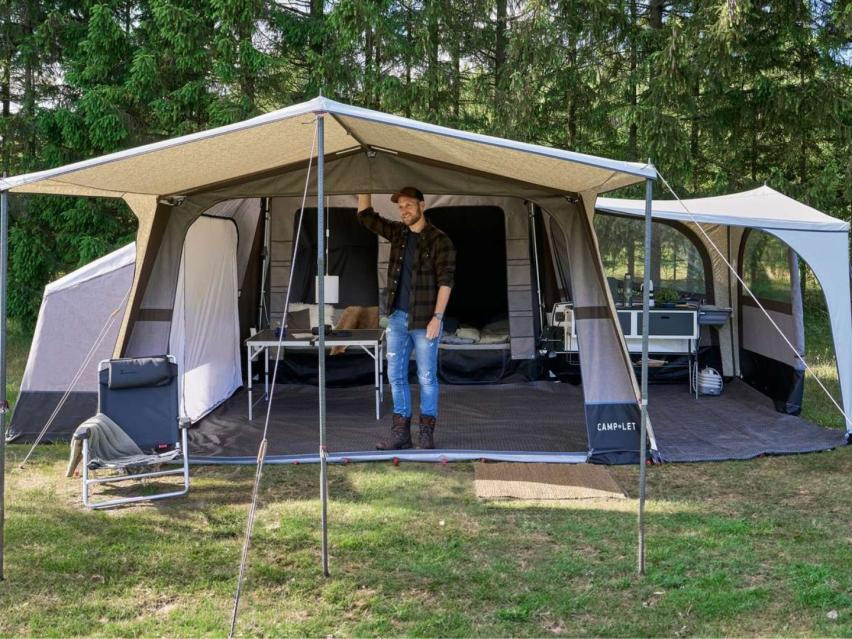 Camp-let Earth - Ρυμουλκούμενο τροχόσπιτο: φωτογραφία 2 Camp-let Earth - Ρυμουλκούμενο τροχόσπιτο: φωτογραφία 2