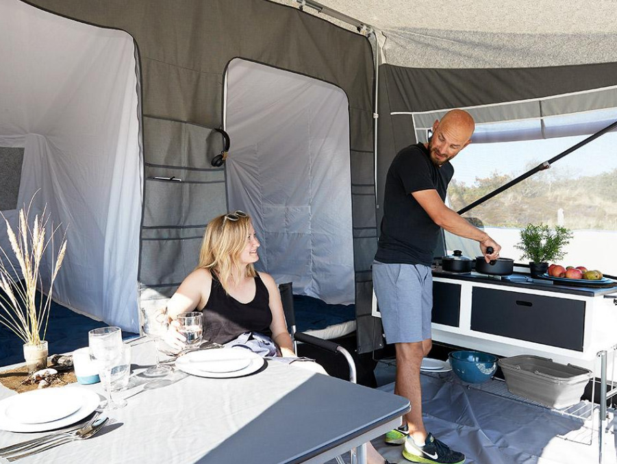 Camp-let Passion - Ρυμουλκούμενο τροχόσπιτο: φωτογραφία 2 Camp-let Passion - Ρυμουλκούμενο τροχόσπιτο: φωτογραφία 2