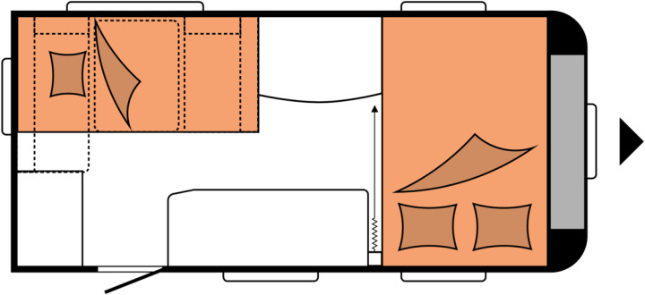 DE LUXE 440 SF - Ρυμουλκούμενο τροχόσπιτο: φωτογραφία 2 DE LUXE 440 SF - Ρυμουλκούμενο τροχόσπιτο: φωτογραφία 2