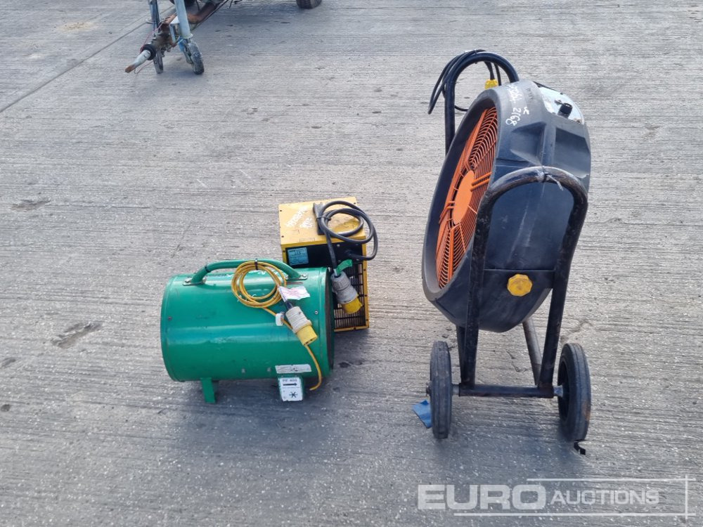 110Volt Fan Heater (2 of), 110Volt Industrial Fan - Εξοπλισμού κατασκευών: φωτογραφία 2 110Volt Fan Heater (2 of), 110Volt Industrial Fan - Εξοπλισμού κατασκευών: φωτογραφία 2