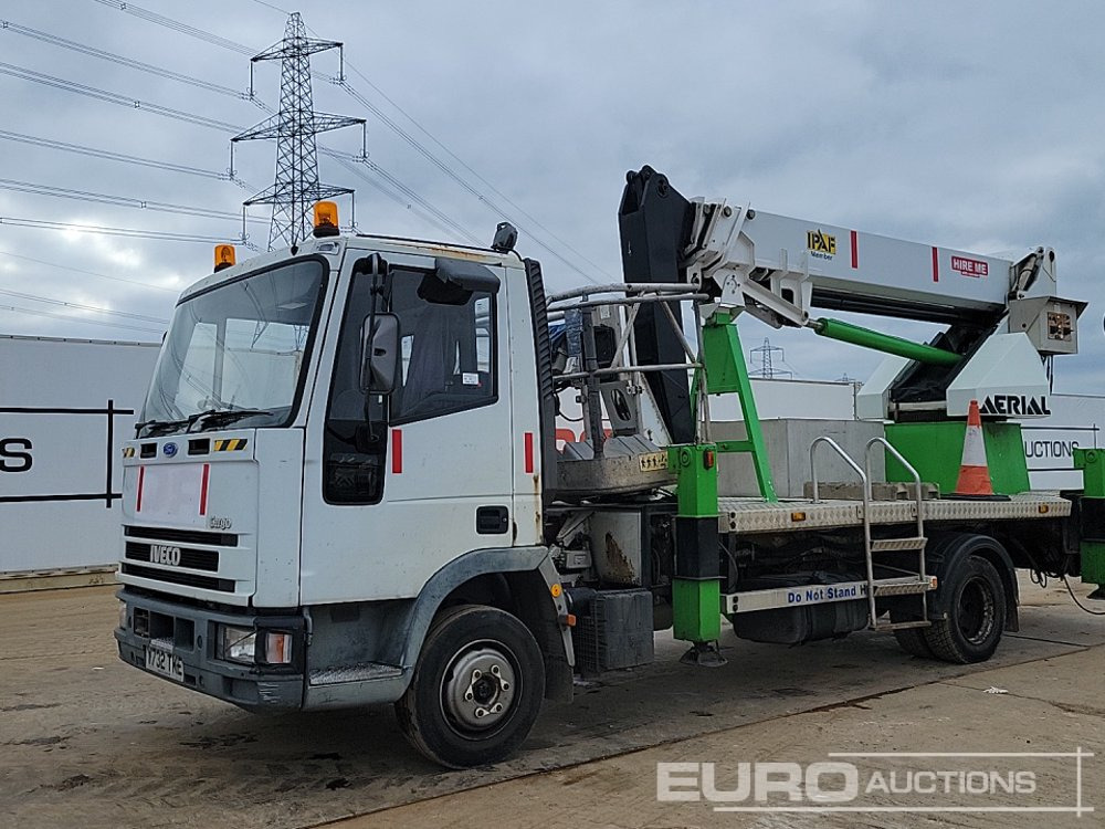 2001 Iveco CRG75E15 - Φορτηγό με εναέρια πλατφόρμα: φωτογραφία 1 2001 Iveco CRG75E15 - Φορτηγό με εναέρια πλατφόρμα: φωτογραφία 1