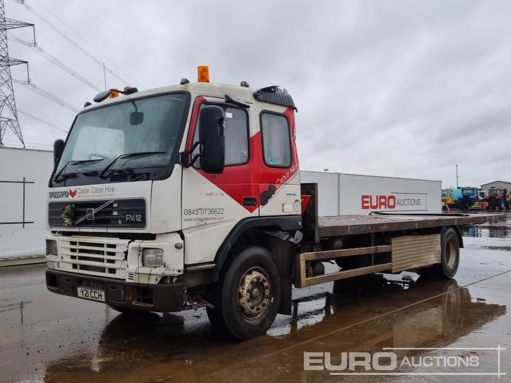 2001 Volvo FM12 - Φορτηγό με ανοιχτή καρότσα: φωτογραφία 1 2001 Volvo FM12 - Φορτηγό με ανοιχτή καρότσα: φωτογραφία 1