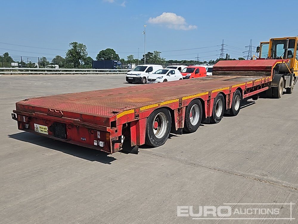 2003 Nooteboom 4 Axle Extendable Step Frame Low Loader Trailer, Outriggers, Rear Steer - Επικαθήμενο με χαμηλό δάπεδο: φωτογραφία 5 2003 Nooteboom 4 Axle Extendable Step Frame Low Loader Trailer, Outriggers, Rear Steer - Επικαθήμενο με χαμηλό δάπεδο: φωτογραφία 5