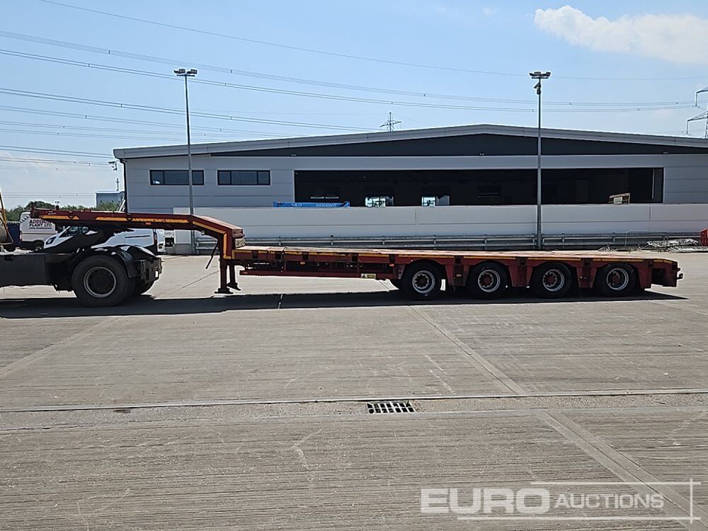 2003 Nooteboom 4 Axle Extendable Step Frame Low Loader Trailer, Outriggers, Rear Steer - Επικαθήμενο με χαμηλό δάπεδο: φωτογραφία 2 2003 Nooteboom 4 Axle Extendable Step Frame Low Loader Trailer, Outriggers, Rear Steer - Επικαθήμενο με χαμηλό δάπεδο: φωτογραφία 2