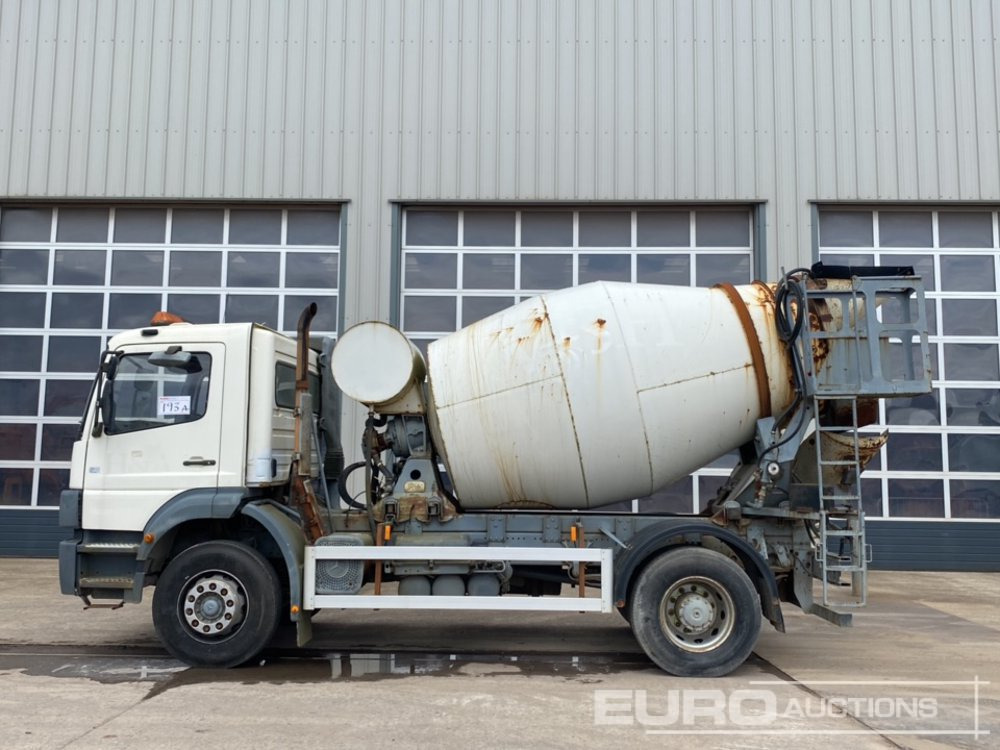 2004 Mercedes 4x2 Cement Mixer Lorry, Manual Gearbox, Hymix Equipment - Μπετονιέρα φορτηγό: φωτογραφία 2 2004 Mercedes 4x2 Cement Mixer Lorry, Manual Gearbox, Hymix Equipment - Μπετονιέρα φορτηγό: φωτογραφία 2