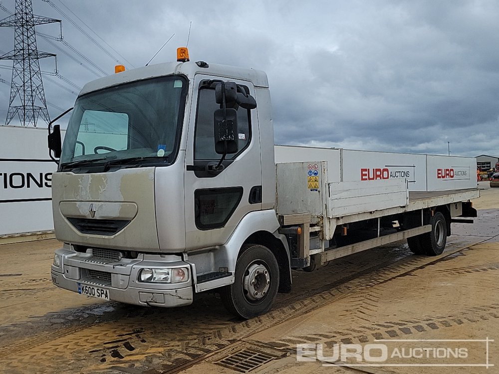 2005 Renault 4x2 Flat Bed Lorry, Manual Gearbox (Reg. Docs. Available) - Φορτηγό με ανοιχτή καρότσα: φωτογραφία 1 2005 Renault 4x2 Flat Bed Lorry, Manual Gearbox (Reg. Docs. Available) - Φορτηγό με ανοιχτή καρότσα: φωτογραφία 1