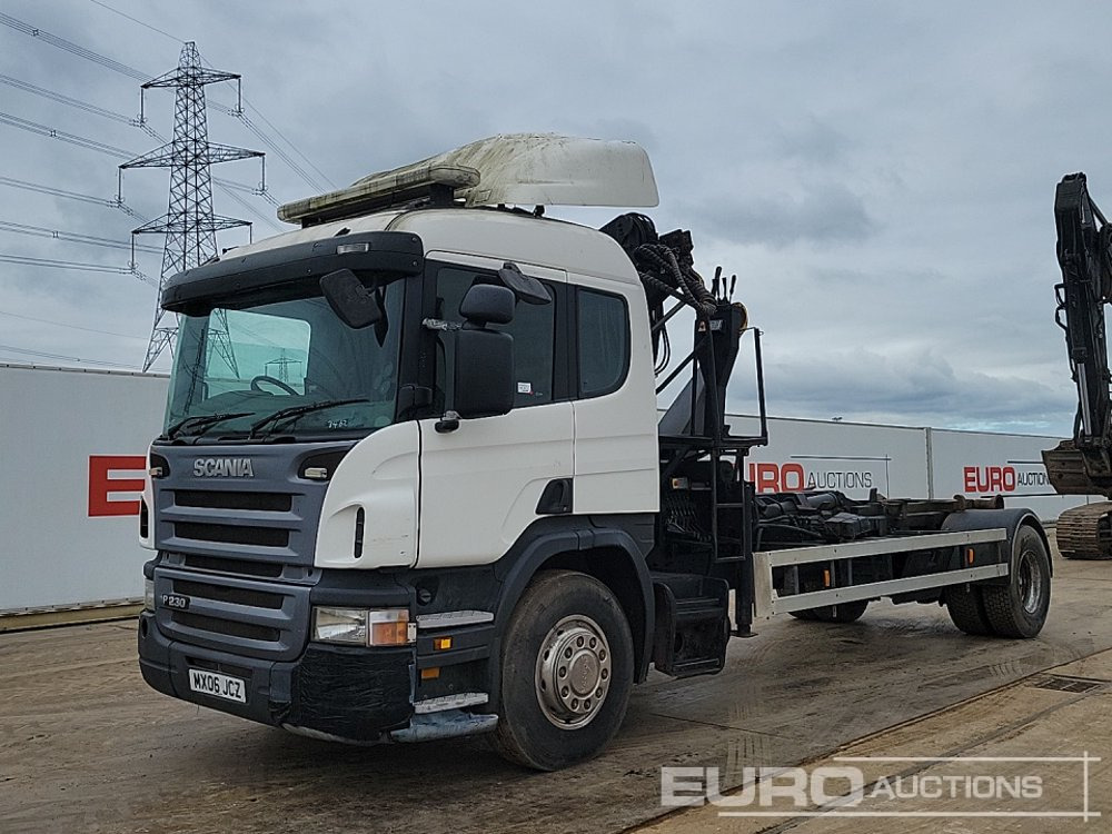 2006 Scania P230 - Φορτηγό φόρτωσης γάντζου: φωτογραφία 1 2006 Scania P230 - Φορτηγό φόρτωσης γάντζου: φωτογραφία 1