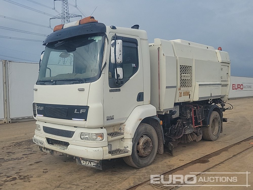 2007 DAF LF55.180 - Σάρωθρο δρόμων: φωτογραφία 1 2007 DAF LF55.180 - Σάρωθρο δρόμων: φωτογραφία 1