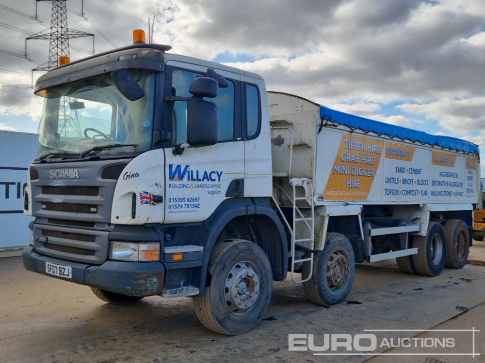 2007 Scania P380 - Φορτηγό ανατρεπόμενο: φωτογραφία 1 2007 Scania P380 - Φορτηγό ανατρεπόμενο: φωτογραφία 1
