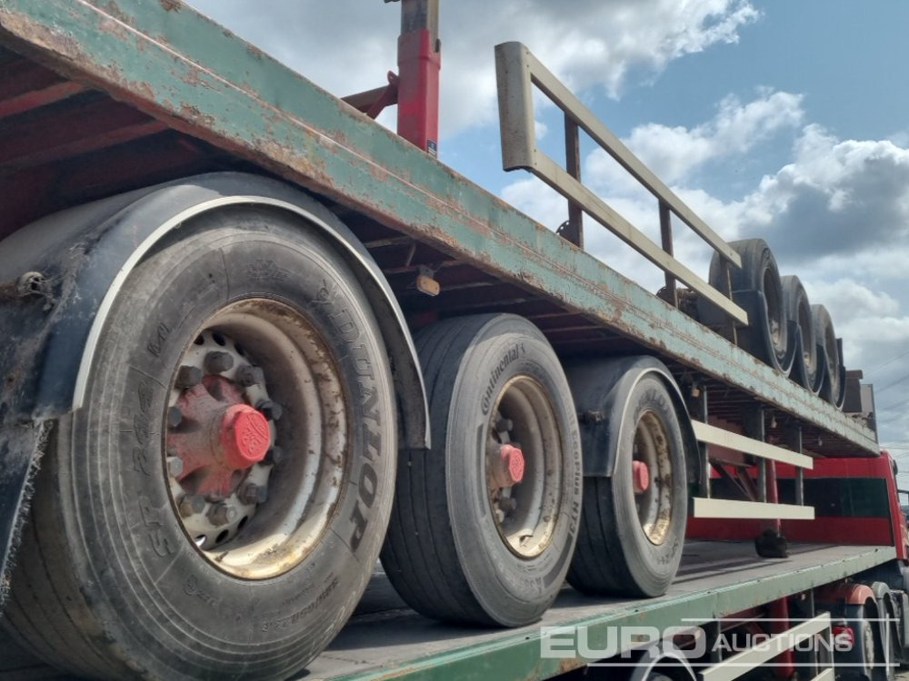 Επικαθήμενο πλατφόρμα/ Καρότσα 2010 SDC Trailer Tri Axle Flatbed Trailer (3 of): φωτογραφία 45