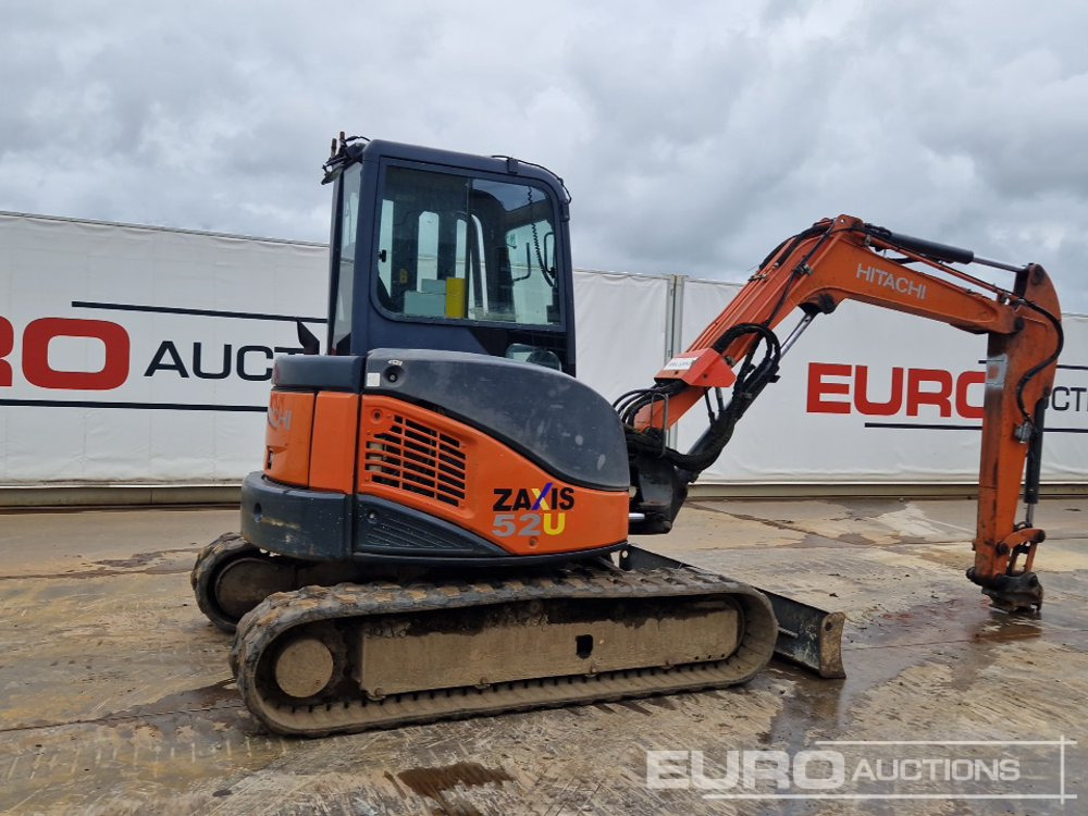 2011 Hitachi ZX52U-3-CLR - Μίνι εκσκαφέας: φωτογραφία 5 2011 Hitachi ZX52U-3-CLR - Μίνι εκσκαφέας: φωτογραφία 5