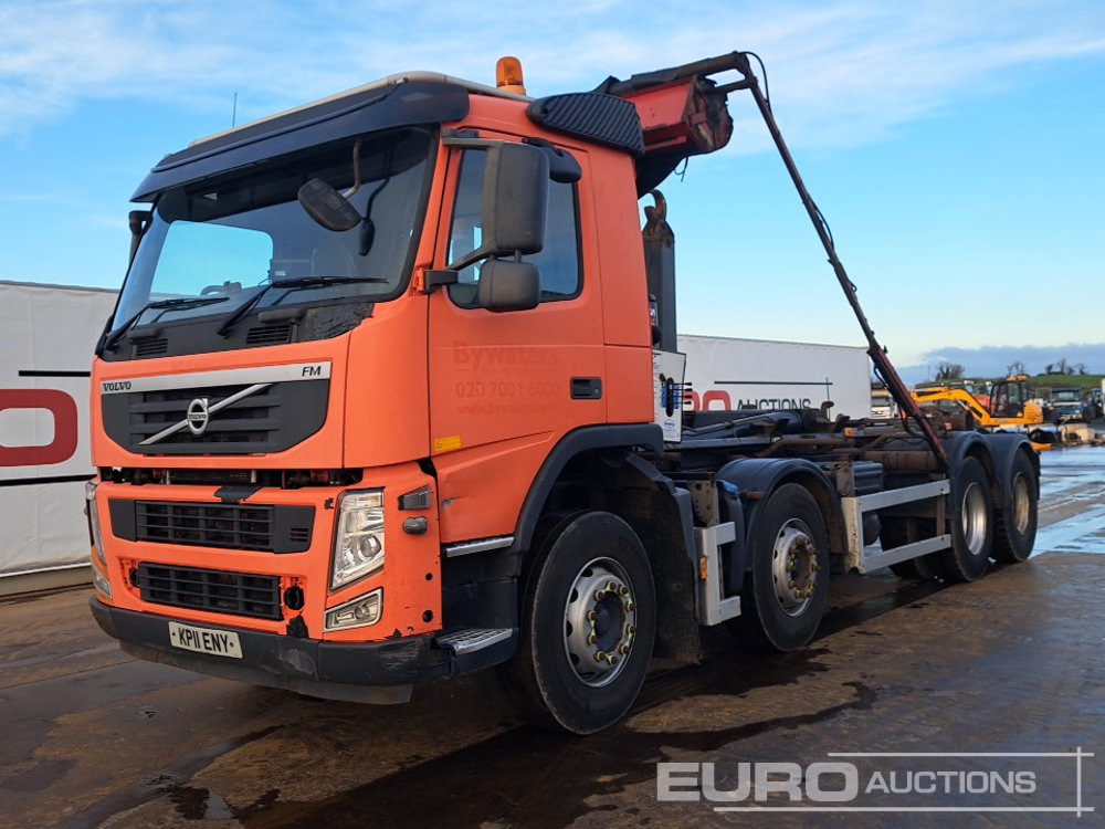 2011 Volvo FM - Φορτηγό φόρτωσης γάντζου: φωτογραφία 1 2011 Volvo FM - Φορτηγό φόρτωσης γάντζου: φωτογραφία 1