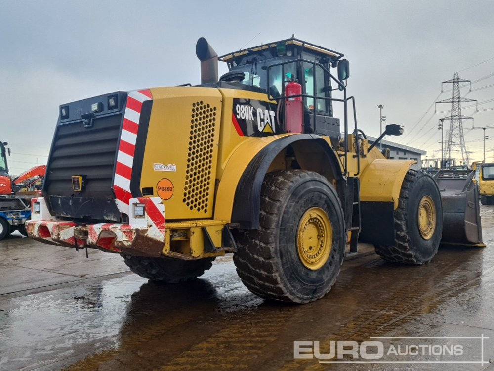 2012 CAT 980K - Ελαστιχοφόρος φορτωτής: φωτογραφία 5 2012 CAT 980K - Ελαστιχοφόρος φορτωτής: φωτογραφία 5