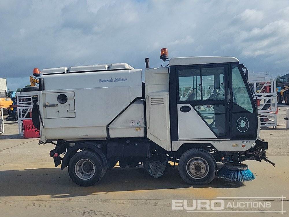 Σάρωθρο δρόμων 2012 Scarab 4x2 Road Sweeper, Reverse Camera, A/C: φωτογραφία 6