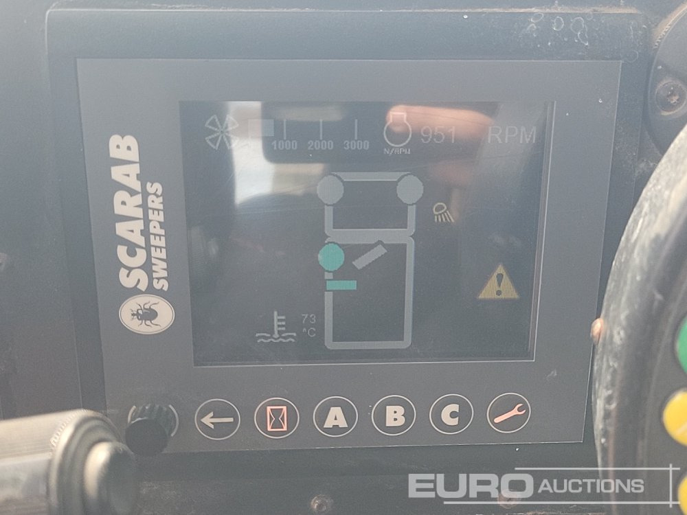 Σάρωθρο δρόμων 2012 Scarab 4x2 Road Sweeper, Reverse Camera, A/C: φωτογραφία 37
